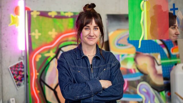 <p>Artist Leah Hewson who is among the artists taking part in the Jack and Jill Children’s Foundation Incognito secret art sale. </p>