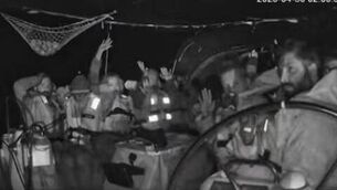 <p>A screengrab from one of the cameras onboard showing the interception of one of the vessels in the flotilla. Picture: eire_globalsumud</p>