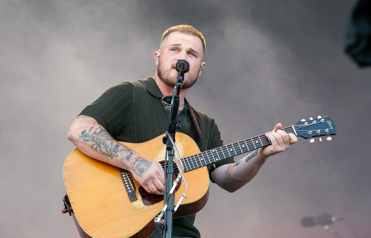Zach Bryan at the Phoenix Park, Dublin, last year.  Picture: Gareth Chaney