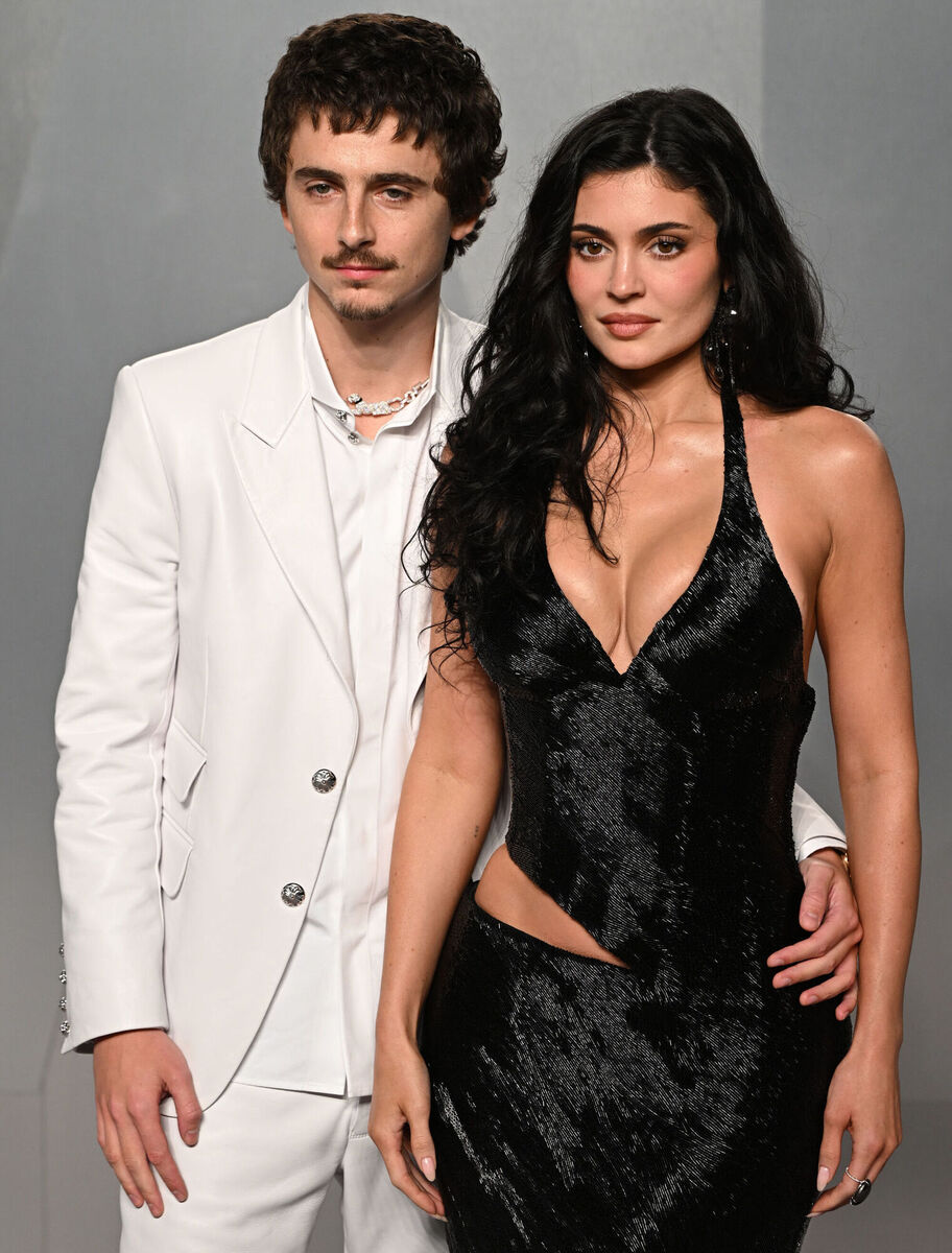 Kylie Jenner (right) and Timothee Chalamet (left) at the Vanity Fair Oscar party last month. Chalamet inadvertently shone a spotlight on the opera and ballet industries with his comment. Photo. Photo: Doug Peters/PA