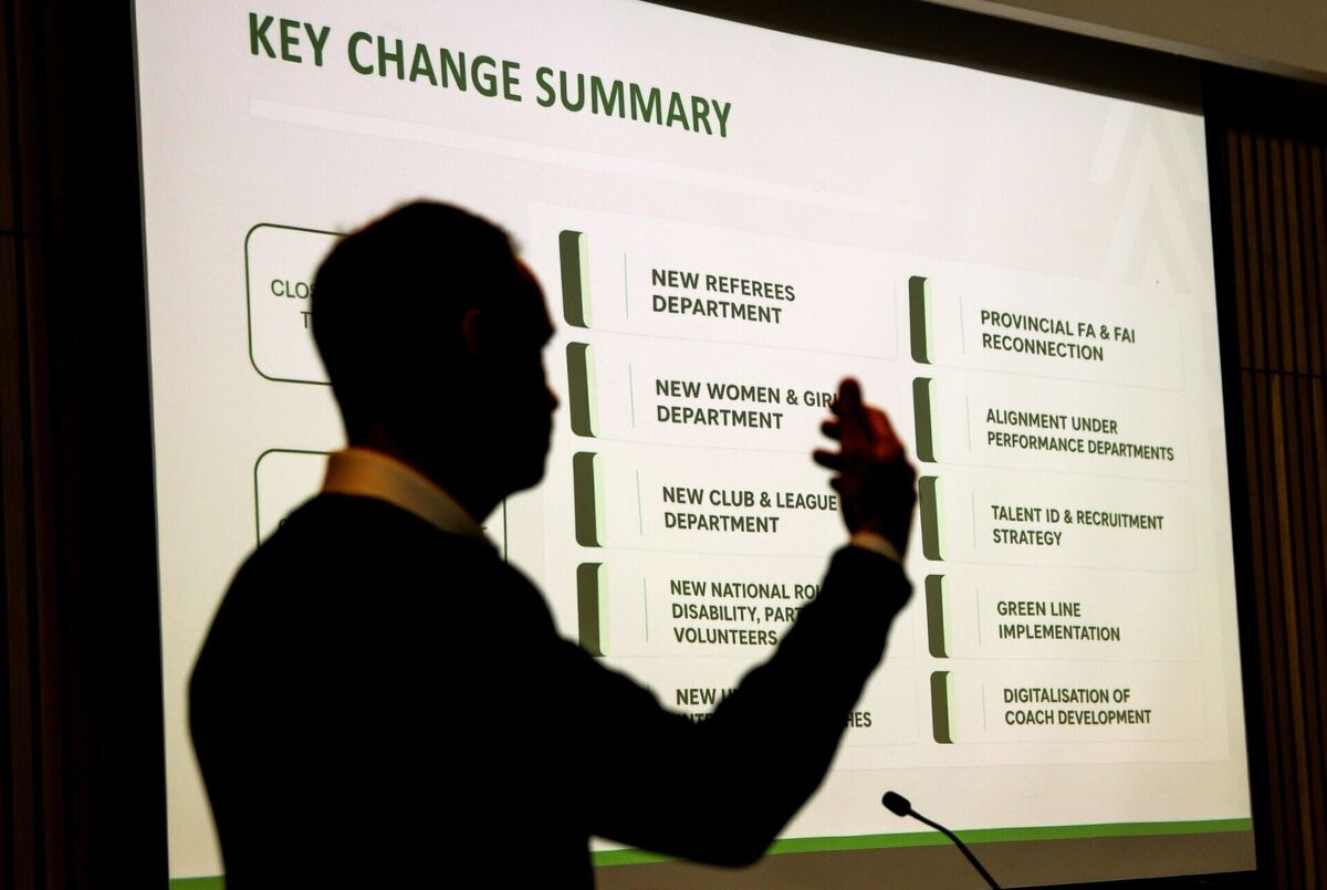 FAI Director of Football John Martin. Pic: ©INPHO/Ryan Byrne