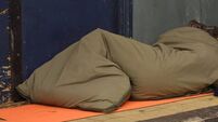 sleeping rough