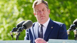 <p> Climate, energy, and environment minister Darragh O'Brien. Brian Lawless/PA </p>