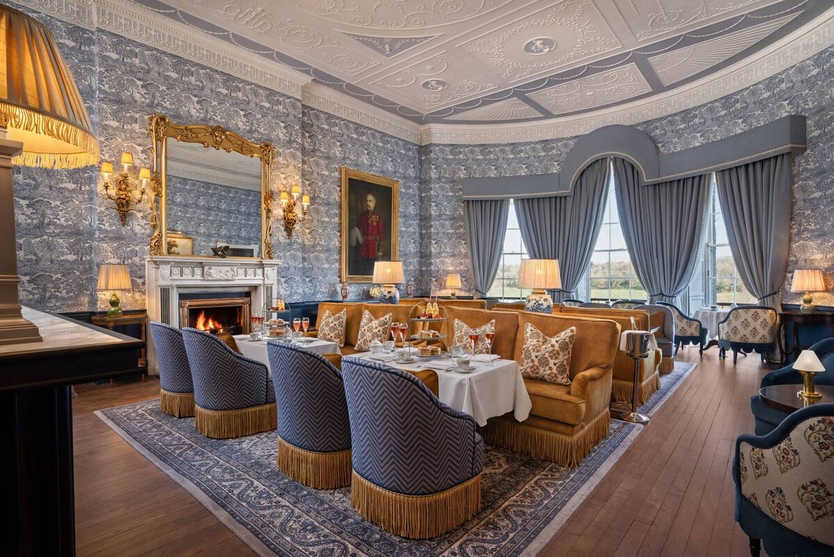 Original features and fixtures at Mount Juliet Manor House are complimented by bespoke furniture, creating a relaxing environment Original features and fixtures at Mount Juliet Manor House are complimented by bespoke furniture, creating a relaxing environment