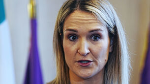 <p>Minister Helen McEntee said hospitals have to ‘stick to’ budgets that are set. Photo: Brian Lawless/PA</p>