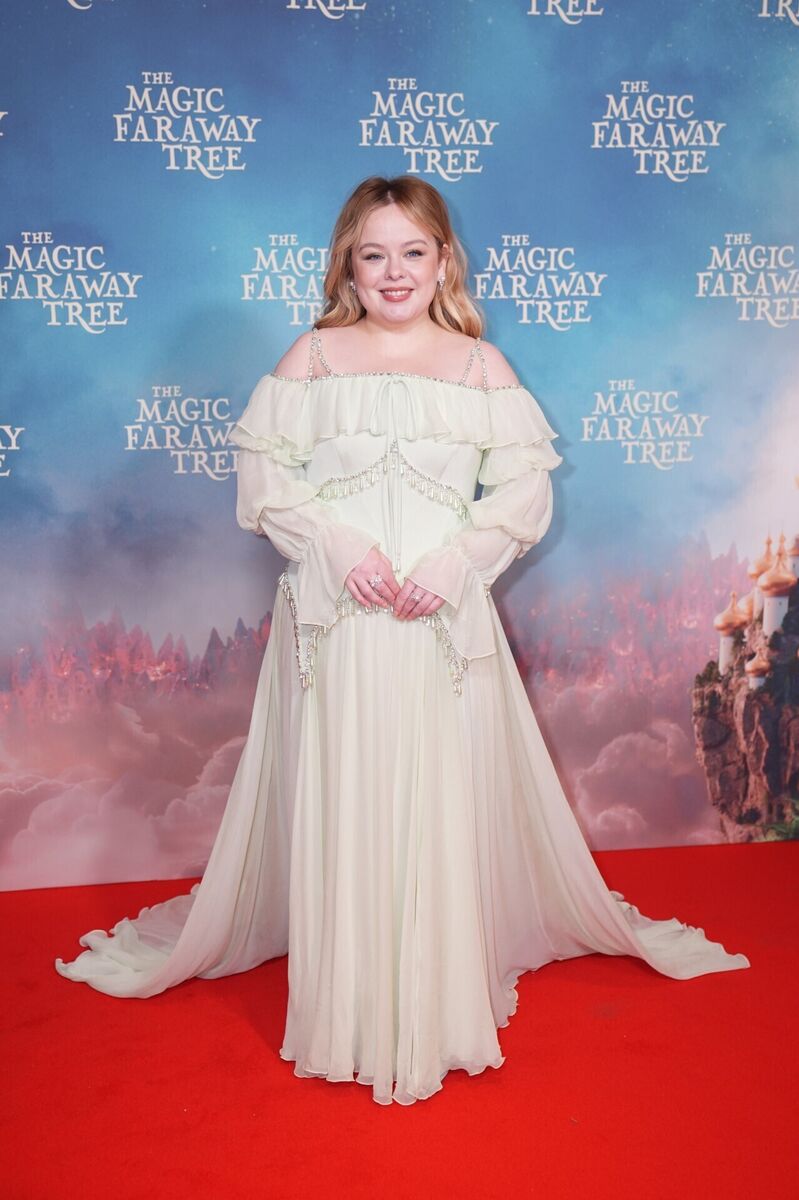 Nicola Coughlan arriving for a special screening of The Magic Faraway Tree at the Odeon Luxe back in March. Picture: James Manning/PA Wire