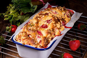 Strawberry rhubarb pie