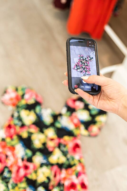 Nicole uploaded every item in her wardrobe to Indyx to create an inventory of her closet