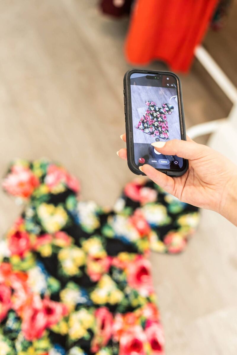 Nicole uploaded every item in her wardrobe to Indyx to create an inventory of her closet