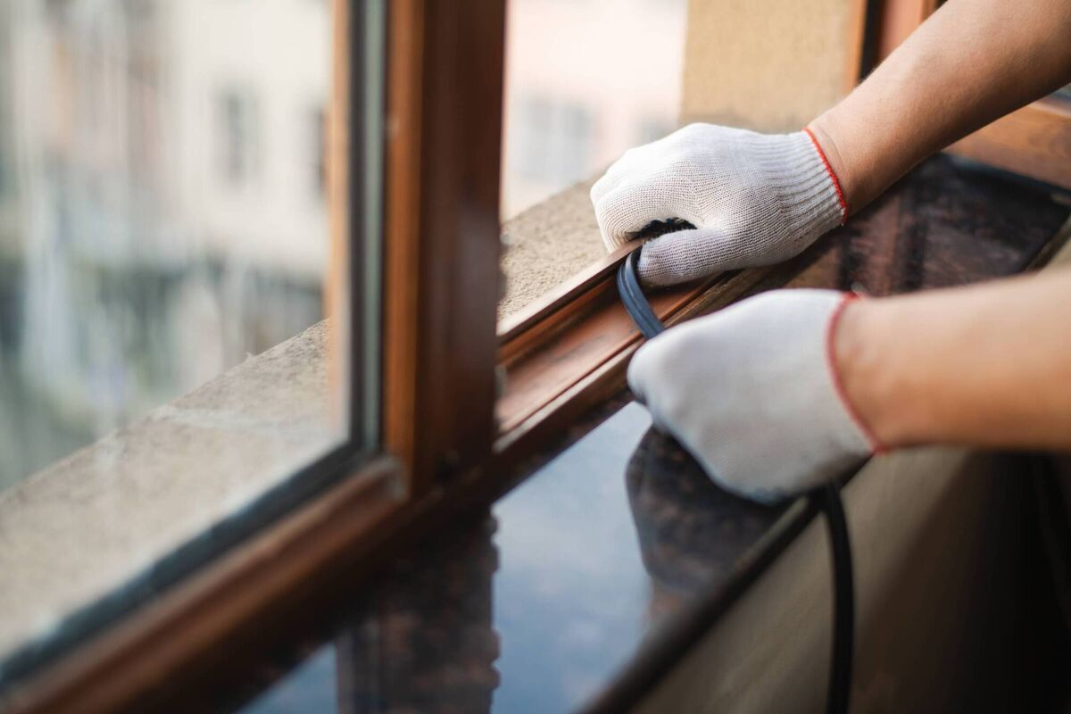 Press-to-fit window seals are malleable, can be cut with scissors and are within the skill set of a confident DIYer. Press-to-fit window seals are malleable, can be cut with scissors and are within the skill set of a confident DIYer.