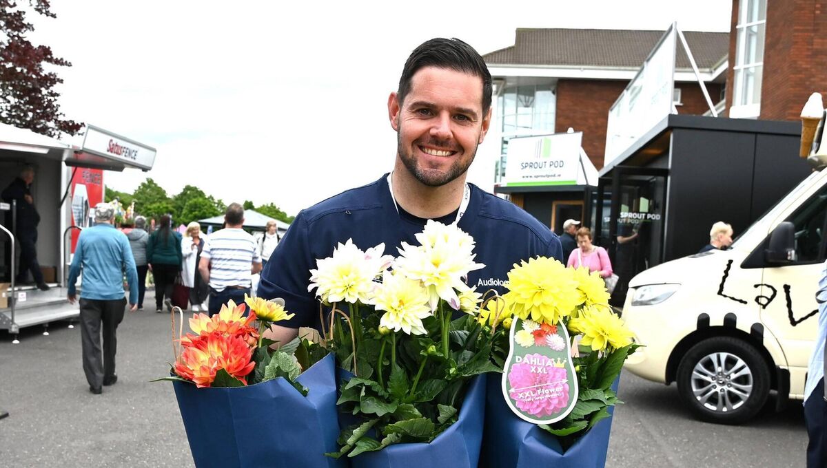 Graham Walker from Carrigaline at Mallow Home &amp; Garden Festival.