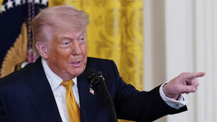 <p>The US military said it targeted sites responsible for attacking three US destroyers transiting the strait, in what it called “unprovoked” hostilities by Tehran. Picture: AP Photo/Jacquelyn Martin.</p>