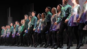 <p>One can’t discuss Irish dancing without mentioning ‘Riverdance’ and its seismic impact, something Ellen Coyne explores in the book. She describes the show as ‘rocket fuel’ for Irish dancing. File picture: Jack Hartin</p>