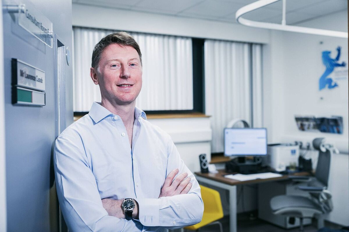 Mr Laurence Cusick: 'We have patients coming from West Cork and Kerry who are very comfortably able to return home the day after [the procedure].'