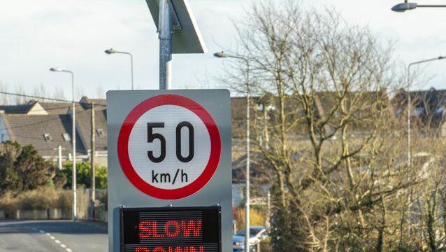 <p>There are hundreds of the signs spread across Cork county’s eight municipal districts. Picture Dan Linehan</p>