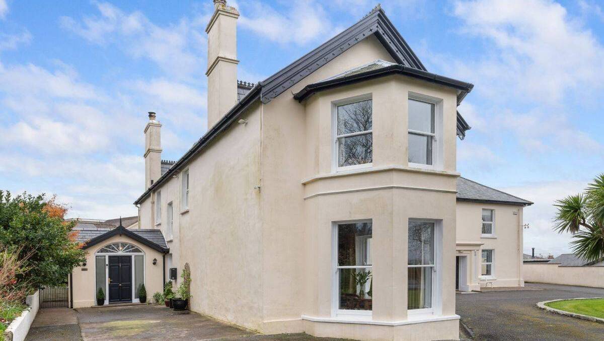 Harbour views, hidden gardens, and period charm in this €595k Victorian Cobh home