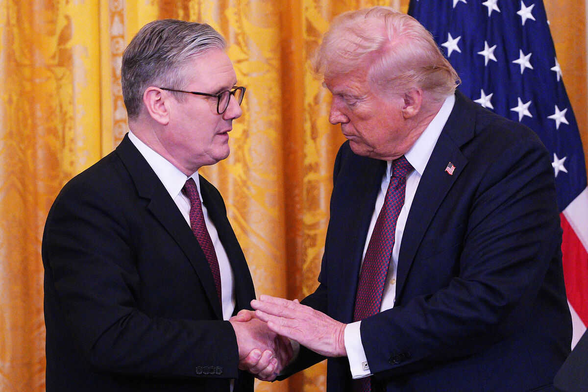 Britain's Keir Starmer was able to offer Donald Trump a second state visit. 
