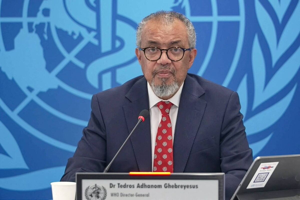 WHO director-general Tedros Adhanom Ghebreyesus speaking during a virtual press conference on the hantavirus cluster. Picture: AFP via Getty Images WHO director-general Tedros Adhanom Ghebreyesus speaking during a virtual press conference on the hantavirus cluster. Picture: AFP via Getty Images