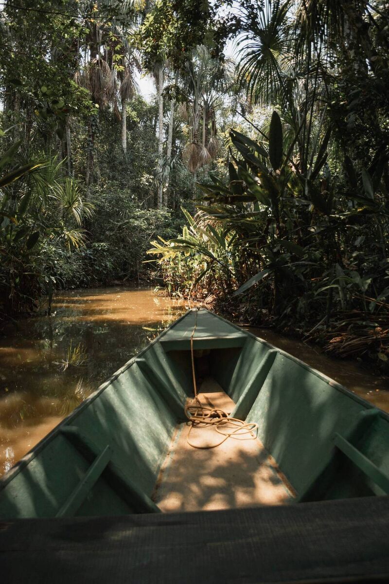 We did the Inca Trail in Peru and the Amazon in Bolivia.