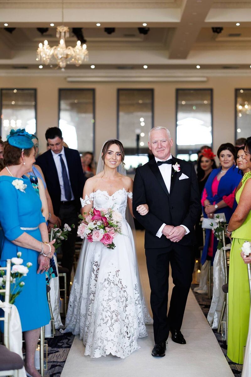 Melanie Murphy with her dad Donal Murphy. Pictures: Padraig Healy Photography Melanie Murphy with her dad Donal Murphy. Pictures: Padraig Healy Photography