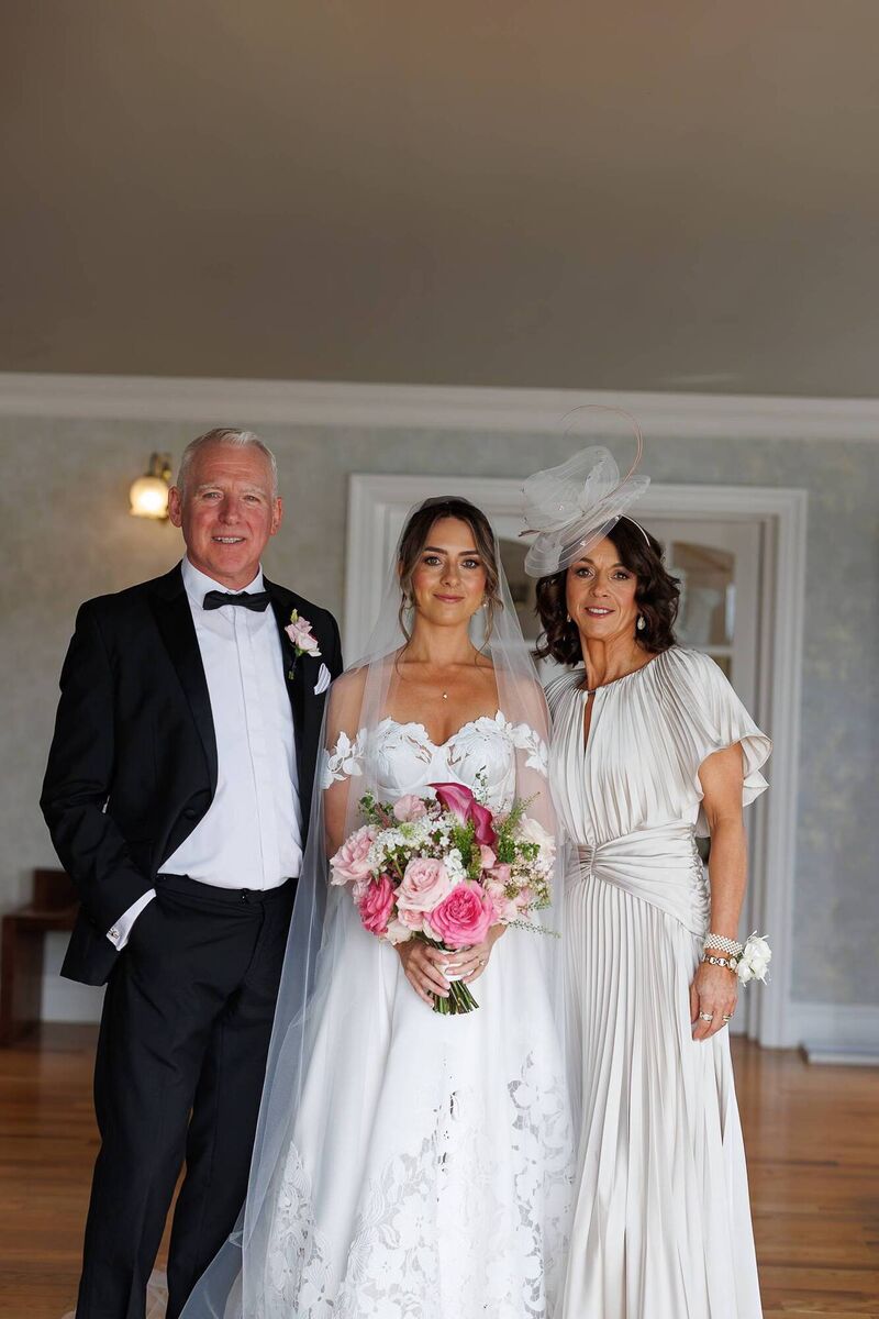 Melanie Murphy with her parents Mary and Donal Murphy. Pictures: Padraig Healy Photography Melanie Murphy with her parents Mary and Donal Murphy. Pictures: Padraig Healy Photography