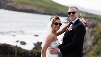 Wedding of the week: An Amalfi Coast proposal led to an 'I do' in Dingle