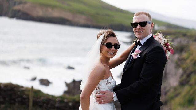 <p>Melanie Murphy and Adrian Enright. Pictures: Padraig Healy Photography</p>