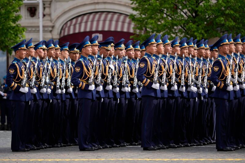 North Korea's servicemen stand in a formation before the Victory Day military parade in Moscow, Saturday, May 9, 2026, during celebrations of the 81st anniversary of the Soviet Union's victory over Nazi Germany during the World War II. (AP Photo/Pavel Bednyakov, Pool) North Korea's servicemen stand in a formation before the Victory Day military parade in Moscow, Saturday, May 9, 2026, during celebrations of the 81st anniversary of the Soviet Union's victory over Nazi Germany during the World War II. (AP Photo/Pavel Bednyakov, Pool)