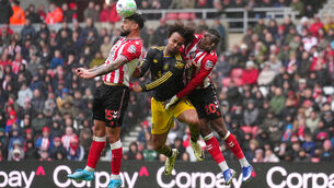 <p>Manchester United were held to a goalless draw at Sunderland. Pic: Owen Humphreys/PA</p>