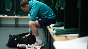 <p>THE ZONE: Connacht's Jack Carty before the game. Pic: INPHO/James Crombie</p>