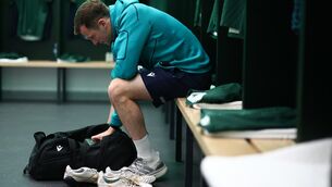 <p>THE ZONE: Connacht's Jack Carty before the game. Pic: INPHO/James Crombie</p>