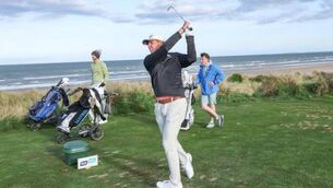 <p>Roganstown golfer Patrick Keeling </p>