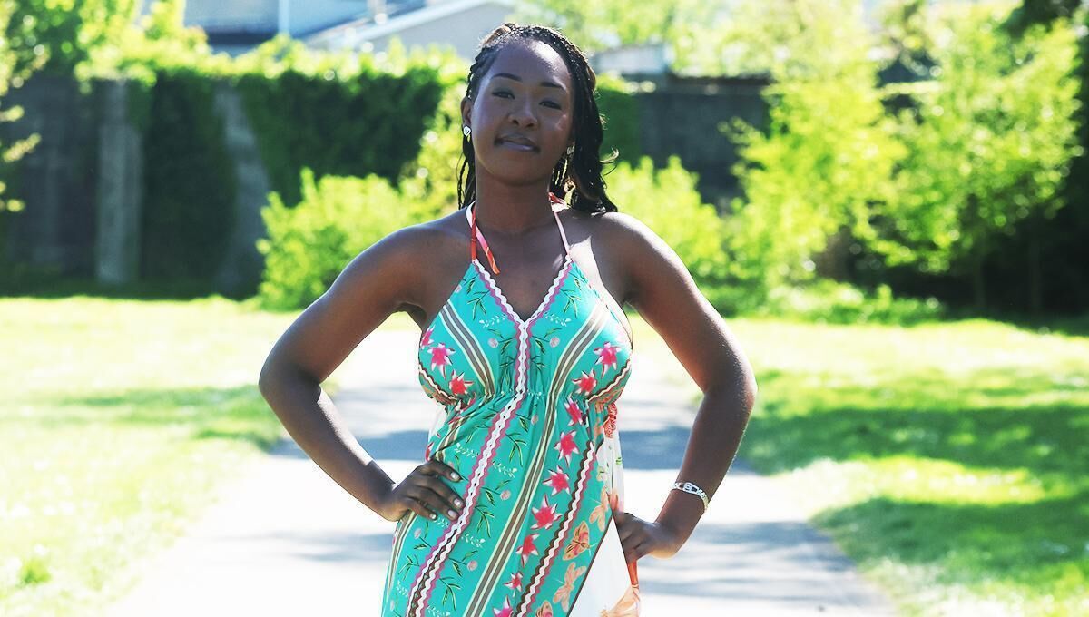 Chichi Okoli: 'I have a major issue with the care system.' Picture: Brendan Gleeson Chichi Okoli: 'I have a major issue with the care system.' Picture: Brendan Gleeson