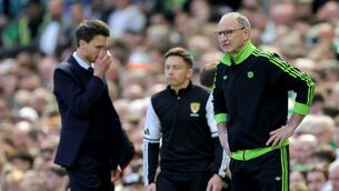 <p>FAMILIAR FEELING: Rangers manager Danny Rohl (left) and Celtic manager Martin O'Neill (right) during the William Hill Premiership match at Celtic Park, Glasgow. Pic: Steve Welsh/PA Wire</p> <p>FAMILIAR FEELING: Rangers manager Danny Rohl (left) and Celtic manager Martin O'Neill (right) during the William Hill Premiership match at Celtic Park, Glasgow. Pic: Steve Welsh/PA Wire</p>