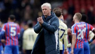 <p>FADING FAST: Everton manager David Moyes applauds the fans after the Premier League match at Selhurst Park, London. Picture date: Sunday May 10, 2026.</p>