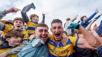 Caelim Keogh celebrates with fans 10/5/2026