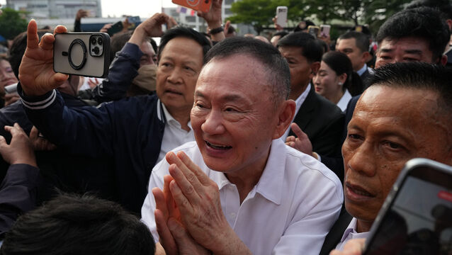 Thaksin Shinawatra has been released from prison (AP)