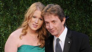 <p>Martin Short with his daughter Katherine in 2011. Picture: Gregg DeGuire/FilmMagic</p>