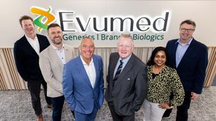 <p>Paul Hickey, Senior Director European Financial Controller, Evumed; Charlie Dineen, Director European HR, Evumed; Colm Moynihan, President, Evumed, Kevin Howey, Property Manager, Blackwater Asset Management Ltd., Ramya Mohanasundaram, Office Manager, Evumed, and John Herlihy, Senior Director Supply Chain, Evumed, at Cork Airport Business Park which will serve as the location of the European Headquarters of Evumed. Picture: Michael O'Sullivan / OSM PHOTO</p> <p>Paul Hickey, Senior Director European Financial Controller, Evumed; Charlie Dineen, Director European HR, Evumed; Colm Moynihan, President, Evumed, Kevin Howey, Property Manager, Blackwater Asset Management Ltd., Ramya Mohanasundaram, Office Manager, Evumed, and John Herlihy, Senior Director Supply Chain, Evumed, at Cork Airport Business Park which will serve as the location of the European Headquarters of Evumed. Picture: Michael O'Sullivan / OSM PHOTO</p>