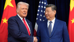 <p>Donald Trump is due to meet his Chinese counterpart (AP)</p>