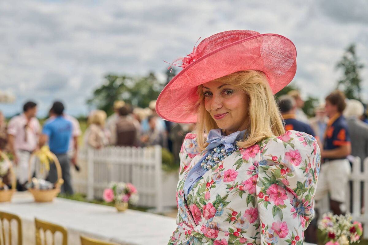  Lisa McGrillis in Rivals on Disney+. 