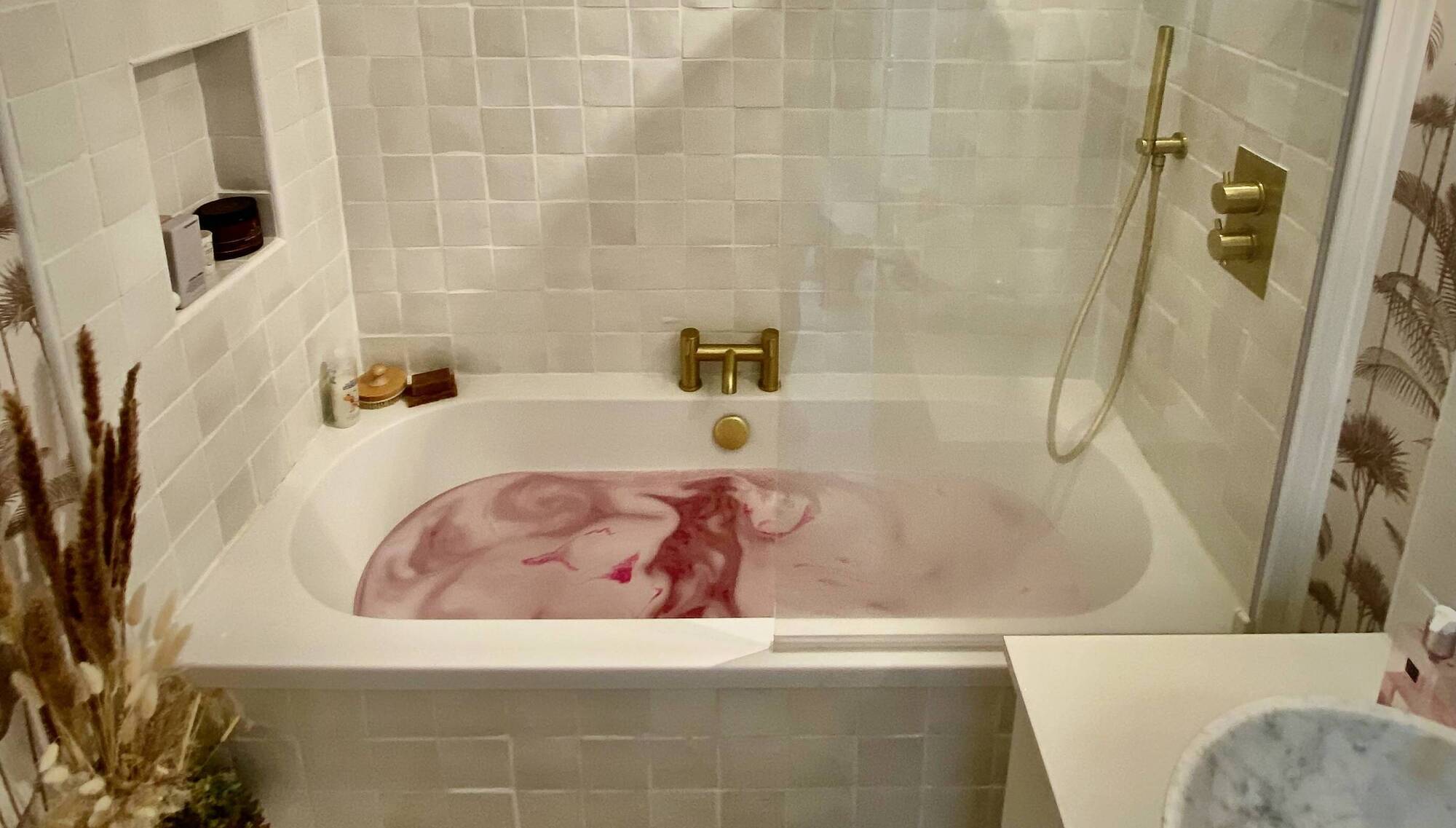 Fill the bath (bath bomb optional), says Jennifer Sheahan. 