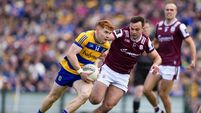 Colm Neary in action against Cillain McDaid  10/5/2026