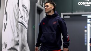 <p>Munster's Thaakir Abrahams who is set to depart the province. Pic: INPHO/Laszlo Geczo</p>
