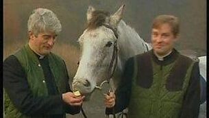 <p>RTÉ 2 will air the sitcom’s Eurovision-themed episode 'A Song For Europe', where priests Ted and Dougal perform 'My Lovely Horse'.</p>