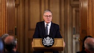 <p>British prime minister Keir Starmer speaks in number 10 Downing Street. Picture: Hannah McKay/PA Wire</p> <p>British prime minister Keir Starmer speaks in number 10 Downing Street. Picture: Hannah McKay/PA Wire</p>