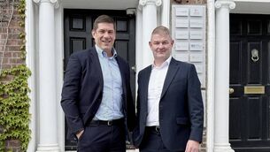 <p>Colm Power, managing director, NFP and Carl Widger, managing director of Metis Ireland.</p>