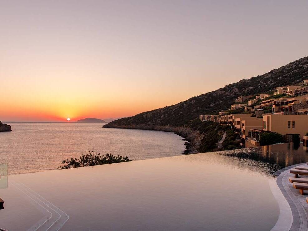 Daios Cove in Crete, where calm seas, spacious suites and long beach days make summer feel effortless for families.