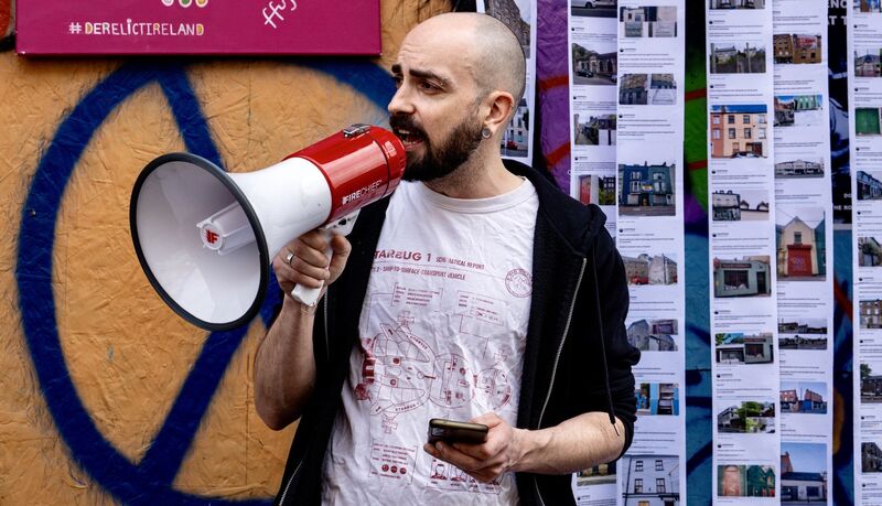 Brian McCarthy: 'We stand with survivors by revoking the freedom of Cork given to Mitchell in 1998.' Picture: Chani Anderson Brian McCarthy: 'We stand with survivors by revoking the freedom of Cork given to Mitchell in 1998.' Picture: Chani Anderson