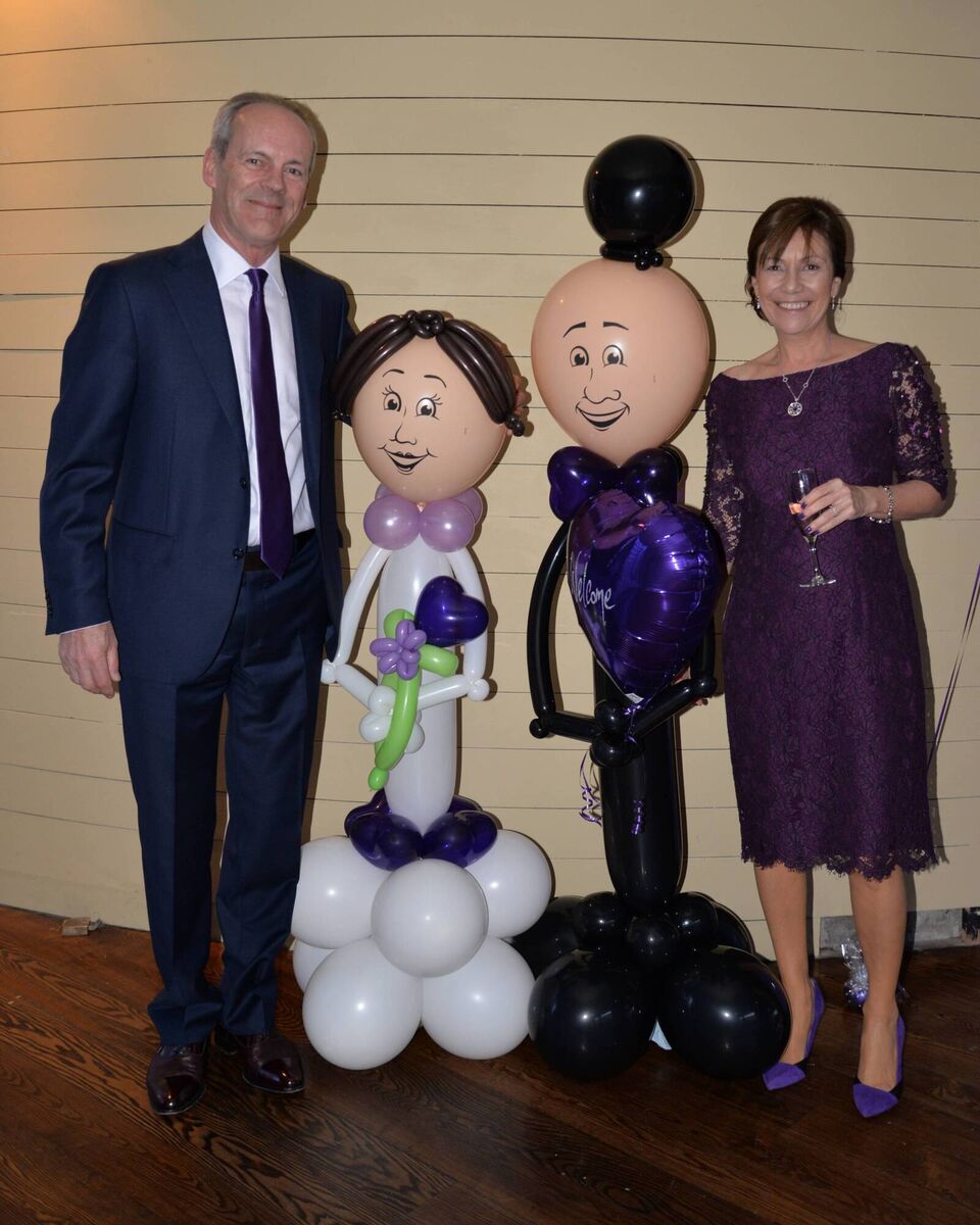 Sheila O'Flanagan and her husband Colm McCashin on their wedding day. Sheila O'Flanagan and her husband Colm McCashin on their wedding day.